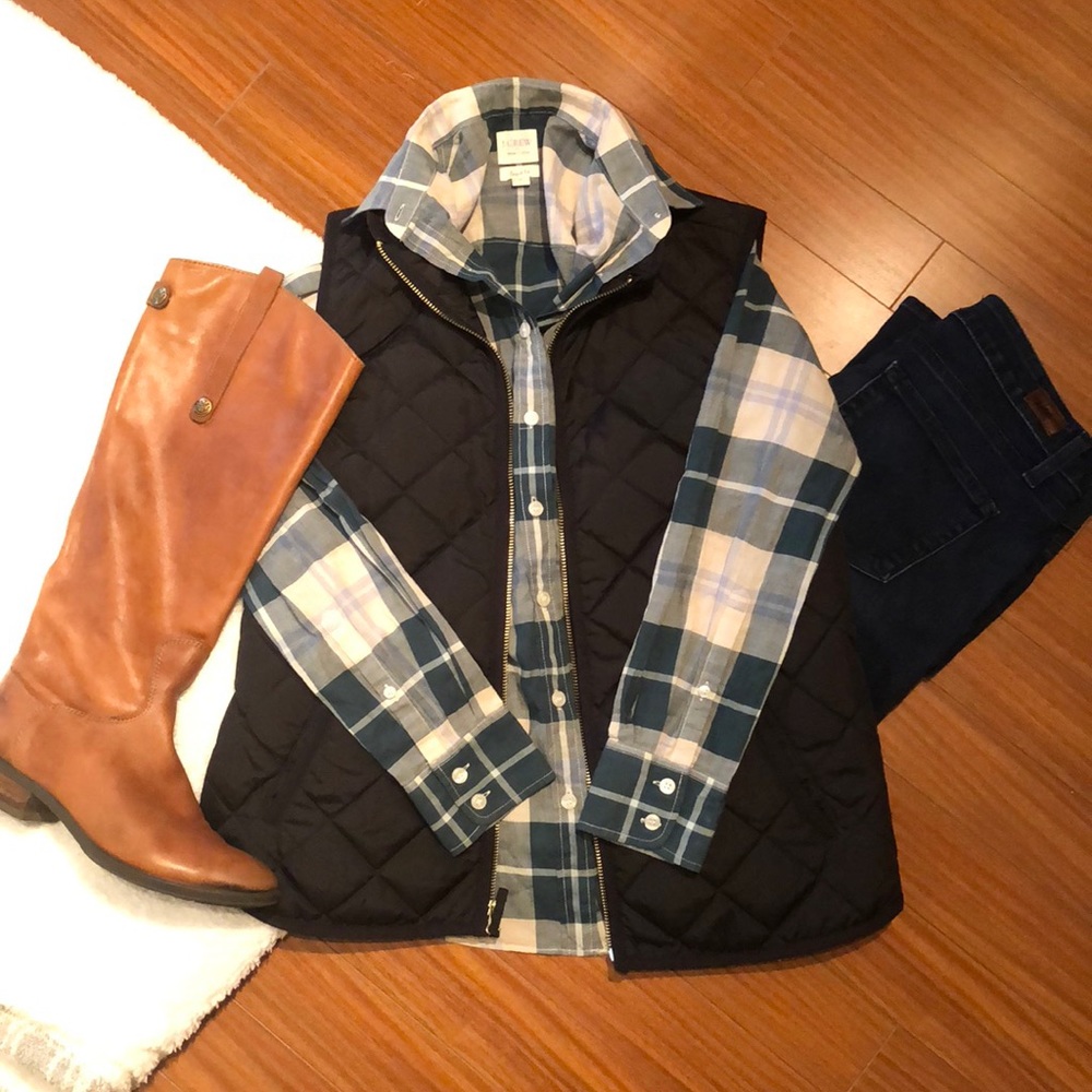 J Crew Plaid Perfect Fit XS